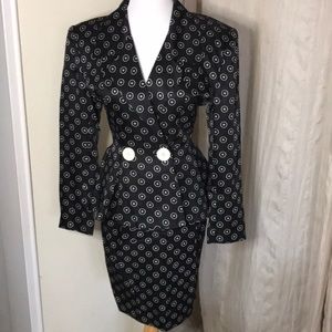 TAHARI floral blazer pencil skirt suit 2 4